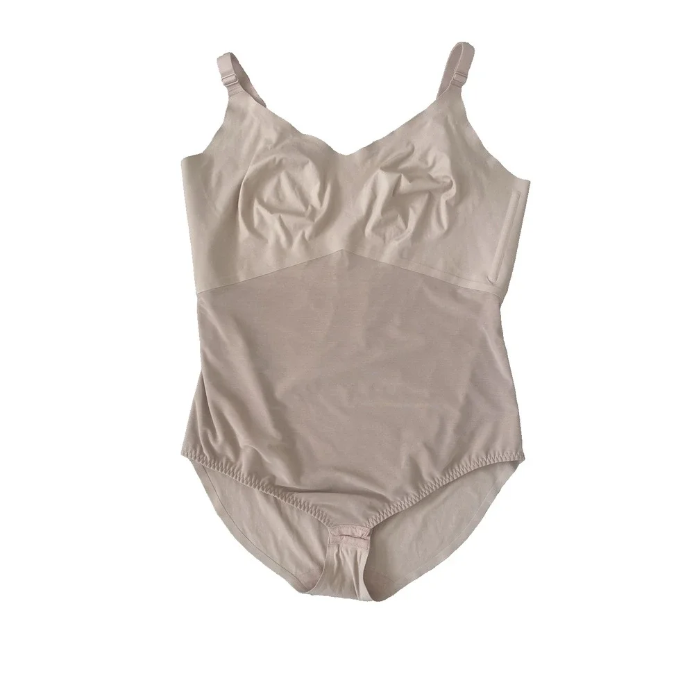 Honeylove‎ Shaping Cami Bodysuit Sand 3X Smoothing Lifting Comfort